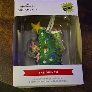 Hallmark The Grinch Ornament - Green and Yellow